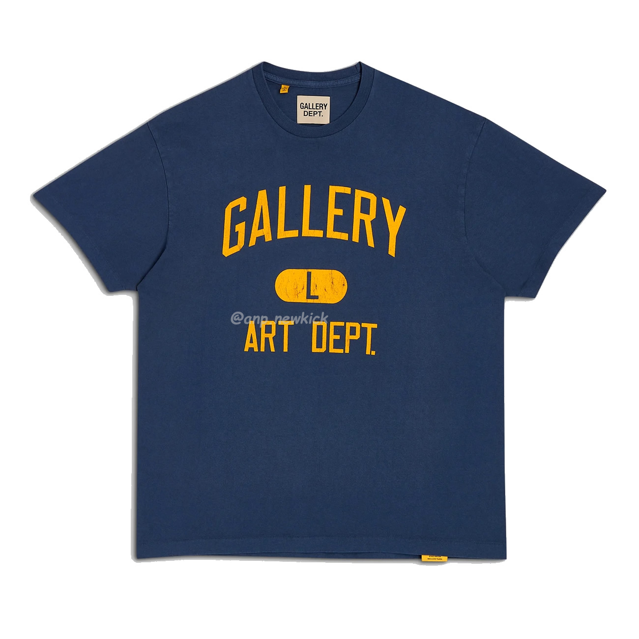Gallery Dept Logo Printed Cotton T Shirt (6) - newkick.org